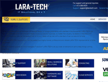 Tablet Screenshot of laratech.com
